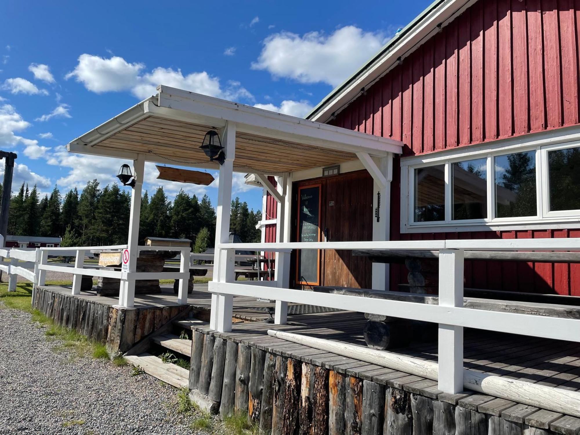 Skogen-Lodge Koskullskulle Exterior photo